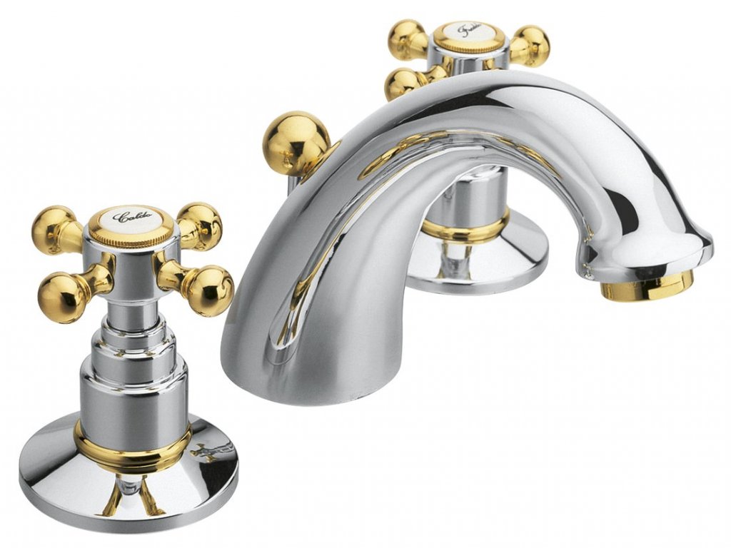 Umyvadlové baterie Tříprvková